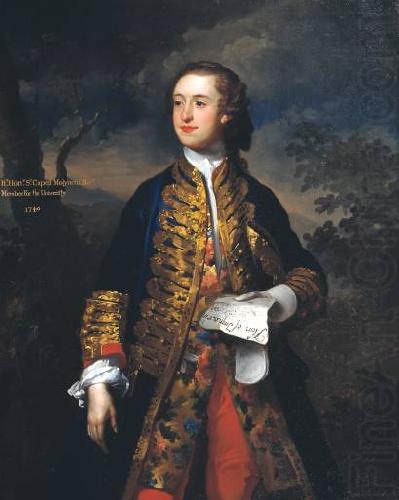 Portrait of Sir Capel Molyneux, James Latham